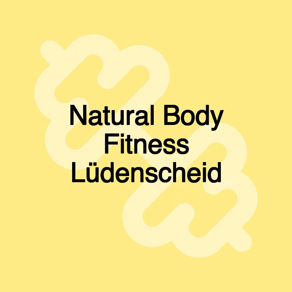 Natural Body Fitness Lüdenscheid