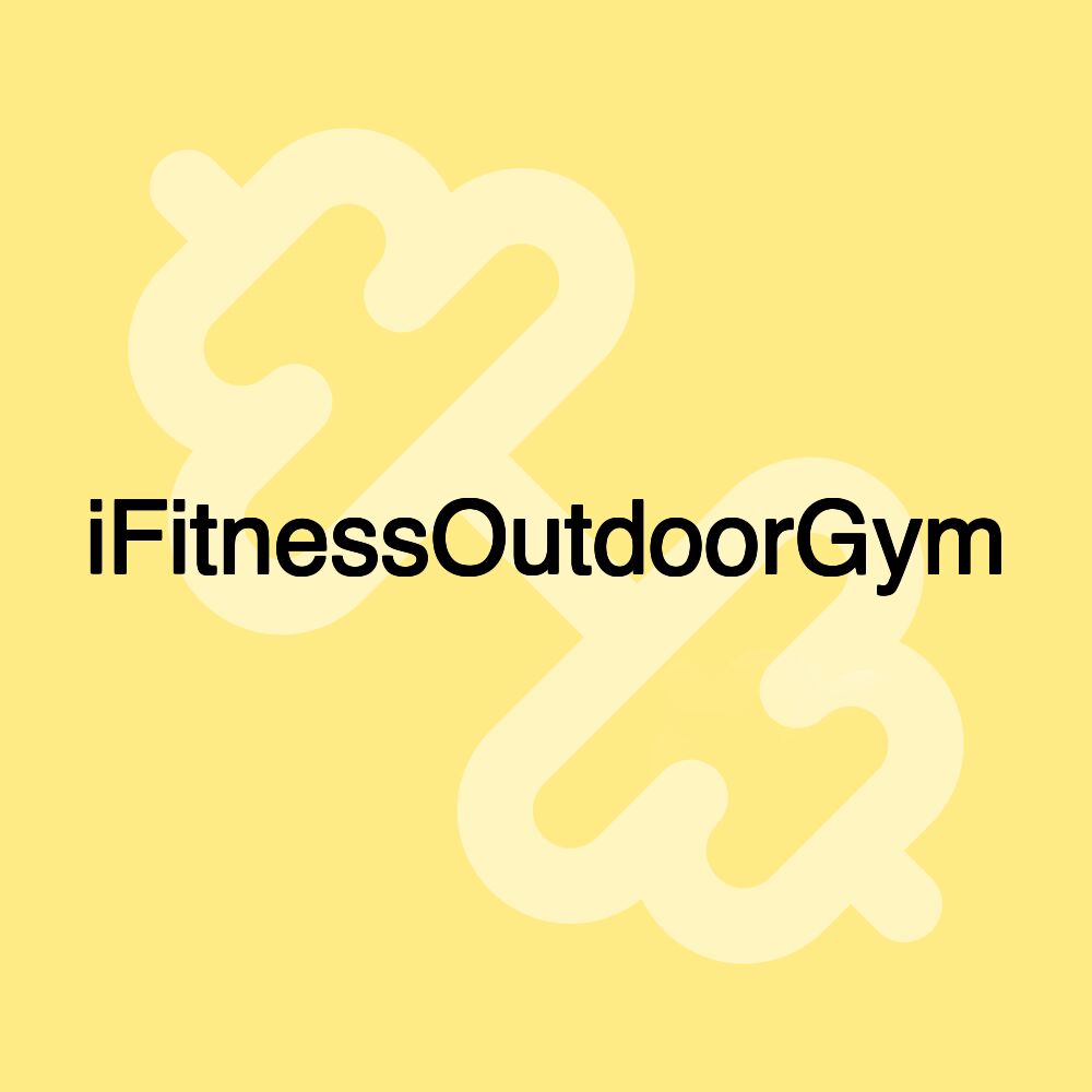 iFitnessOutdoorGym