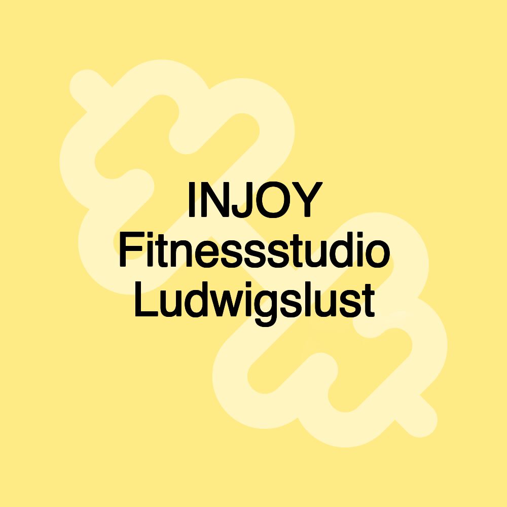 INJOY Fitnessstudio Ludwigslust