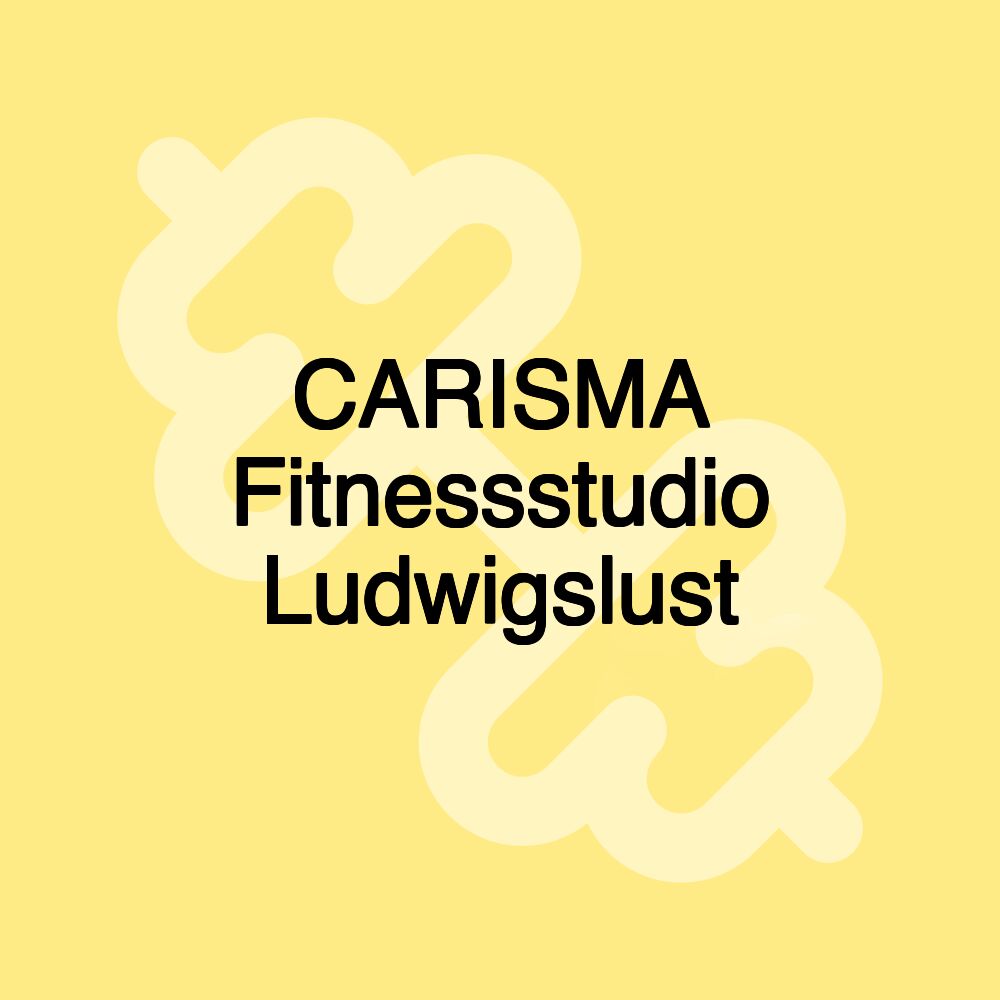 CARISMA Fitnessstudio Ludwigslust