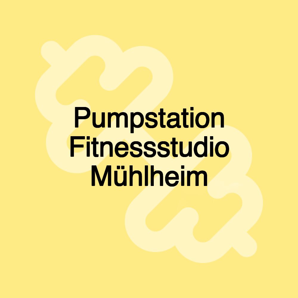 Pumpstation Fitnessstudio Mühlheim