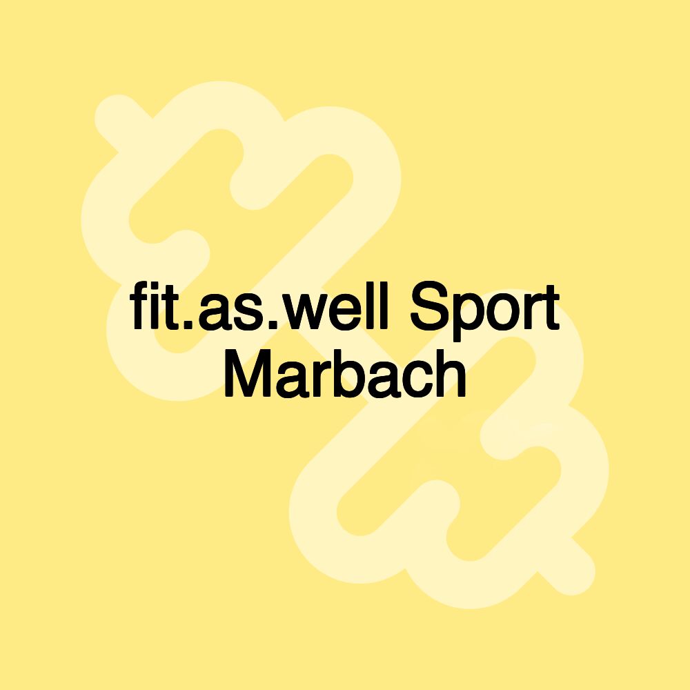 fit.as.well Sport Marbach