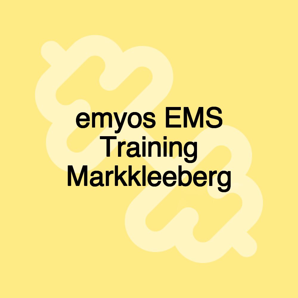 emyos EMS Training Markkleeberg