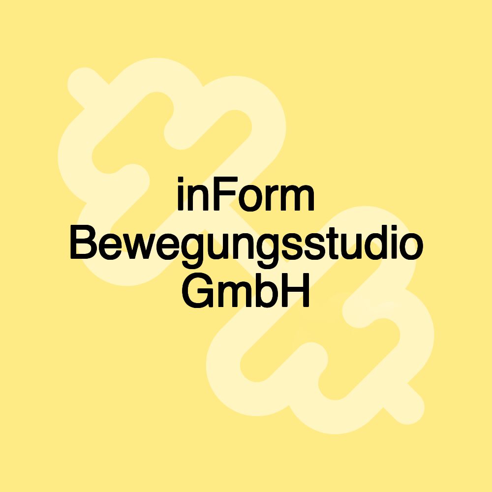 inForm Bewegungsstudio GmbH