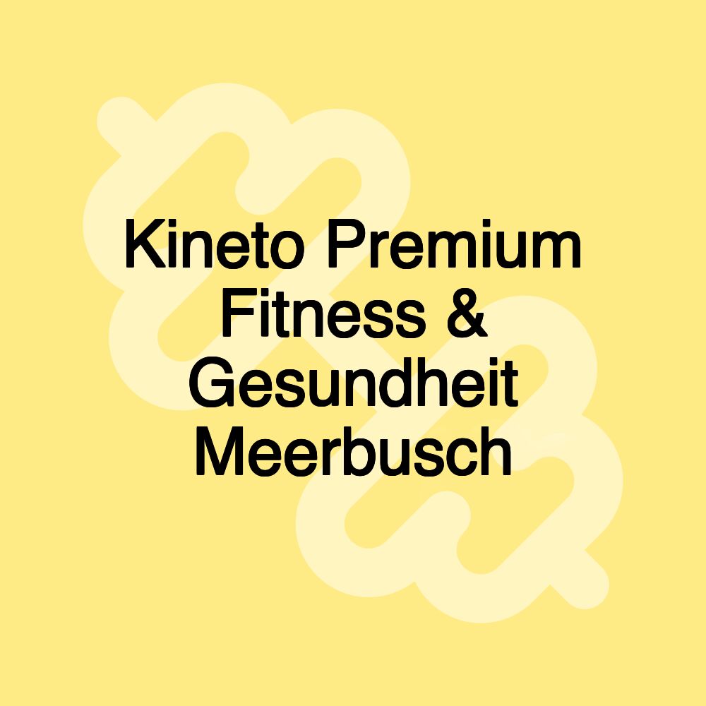 Kineto Premium Fitness & Gesundheit Meerbusch