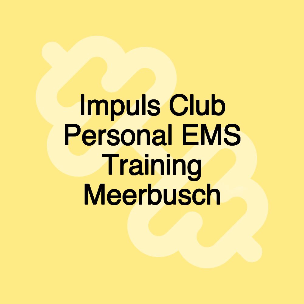 Impuls Club Personal EMS Training Meerbusch