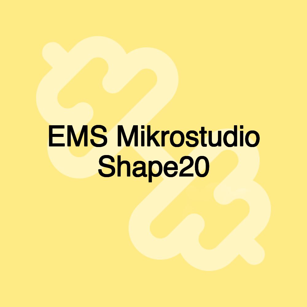 EMS Mikrostudio Shape20