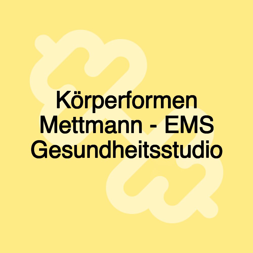 Körperformen Mettmann - EMS Gesundheitsstudio