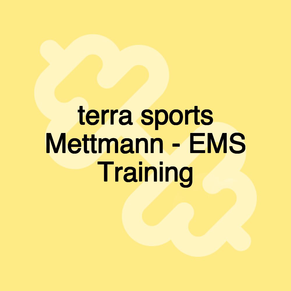 terra sports Mettmann - EMS Training