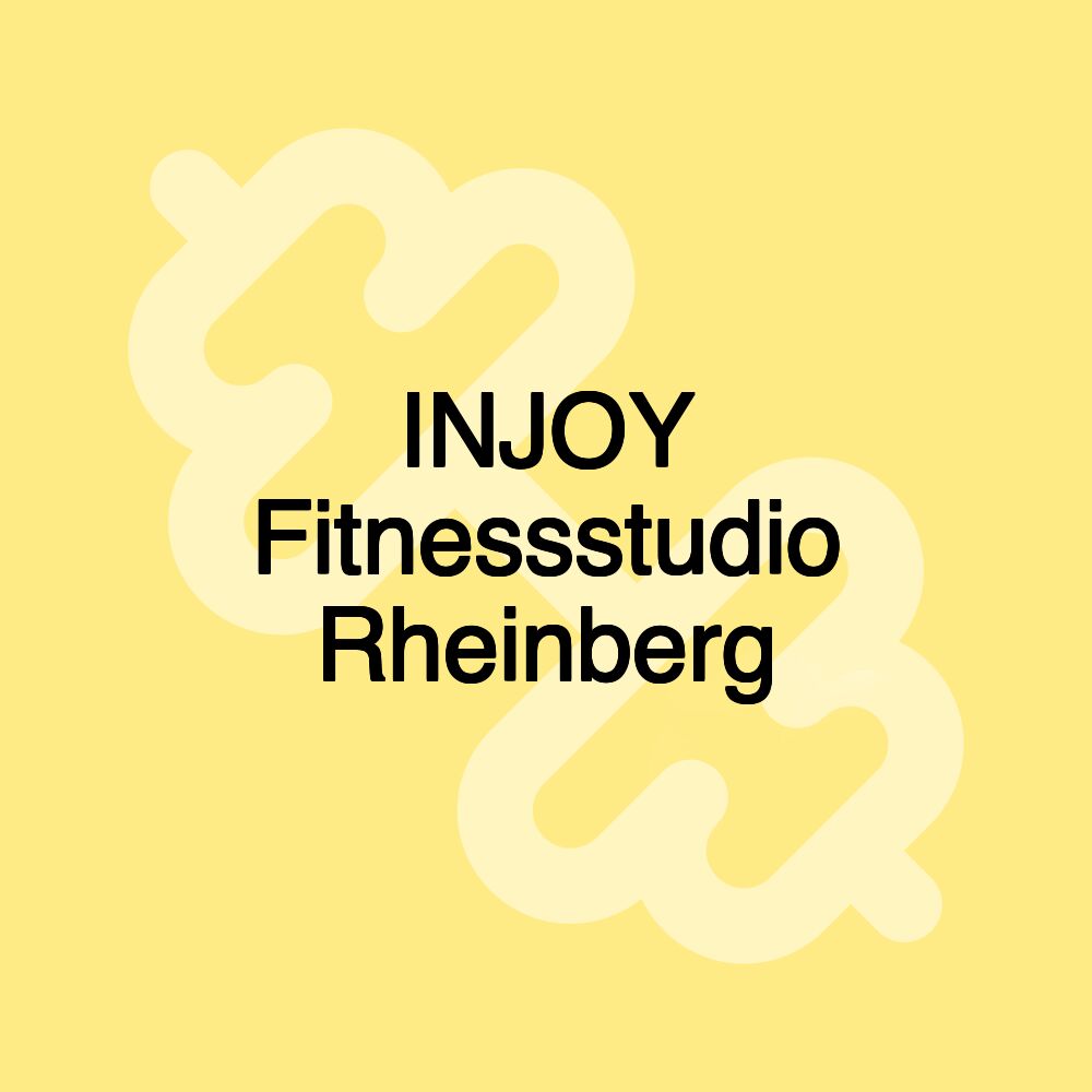 INJOY Fitnessstudio Rheinberg