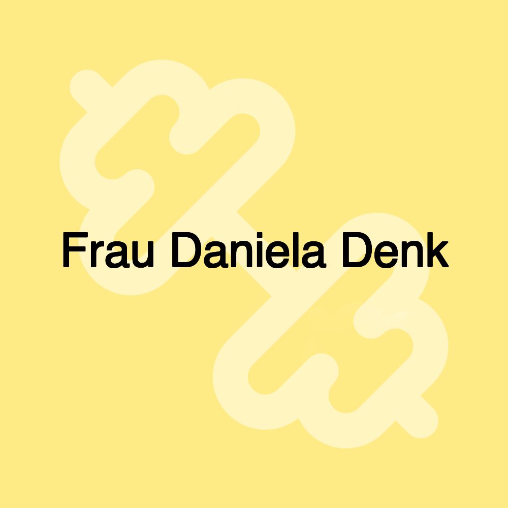 Frau Daniela Denk