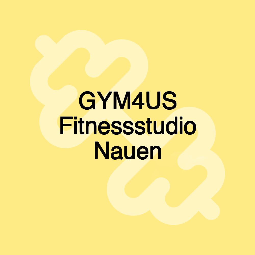 GYM4US Fitnessstudio Nauen