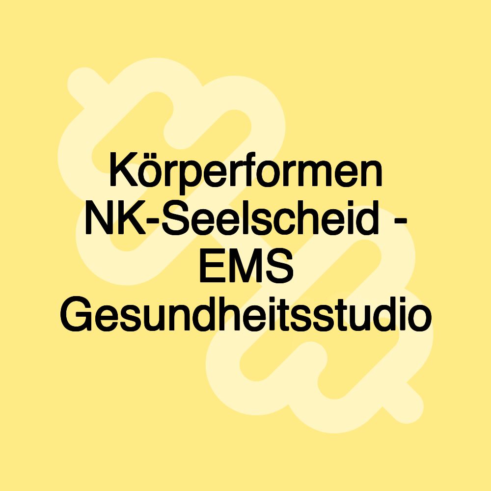 Körperformen NK-Seelscheid - EMS Gesundheitsstudio