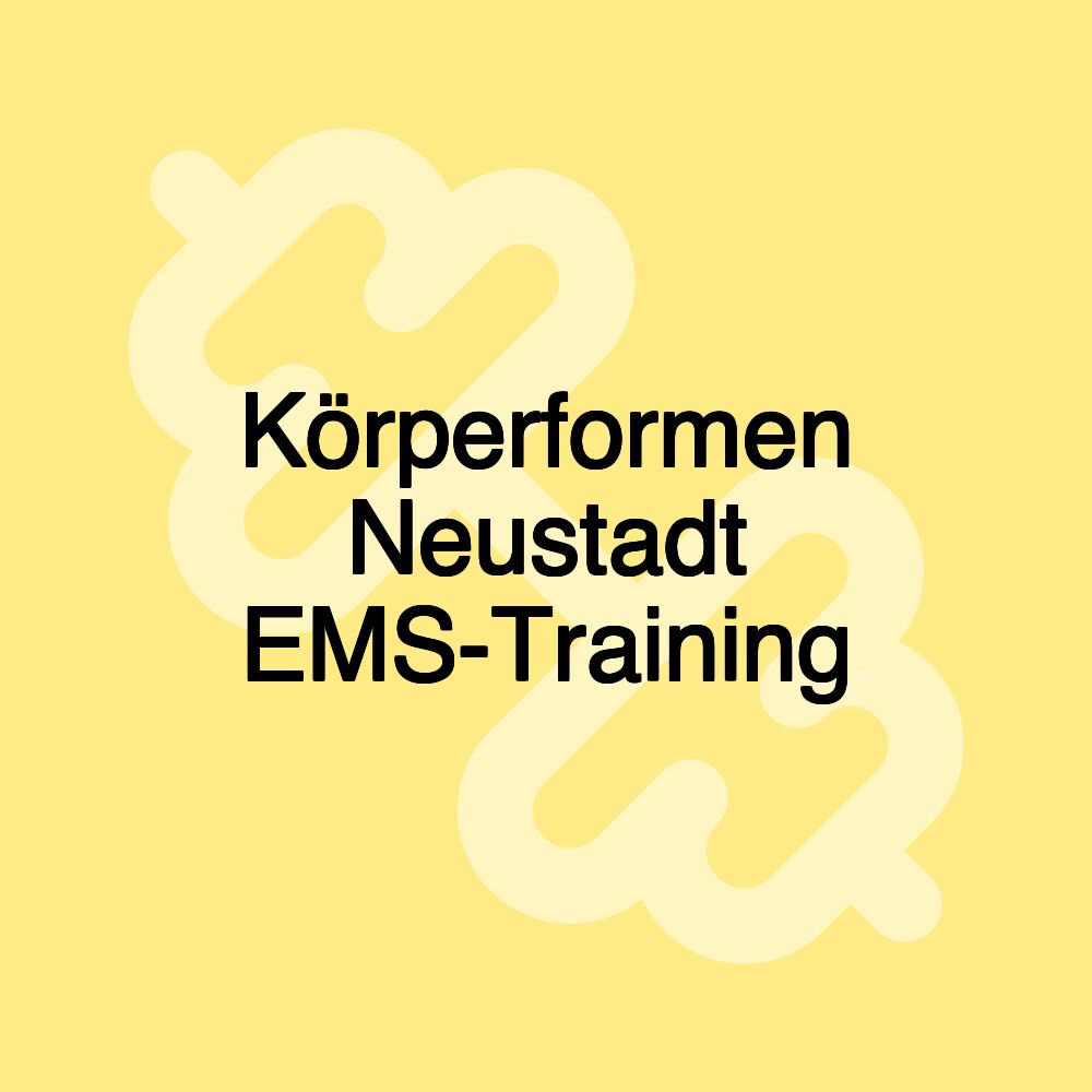 Körperformen Neustadt EMS-Training