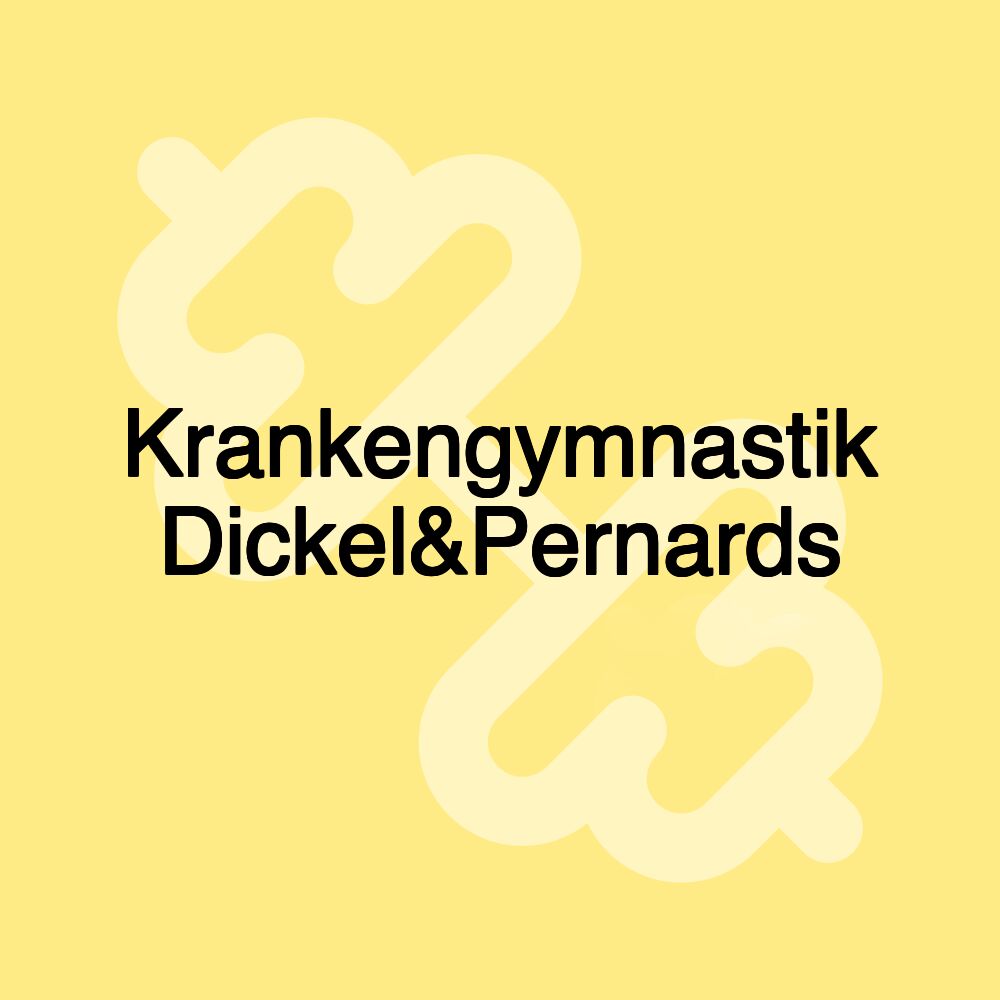 Krankengymnastik Dickel&Pernards