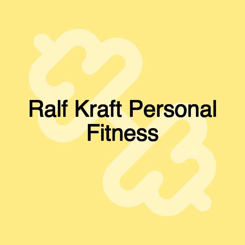 Ralf Kraft Personal Fitness