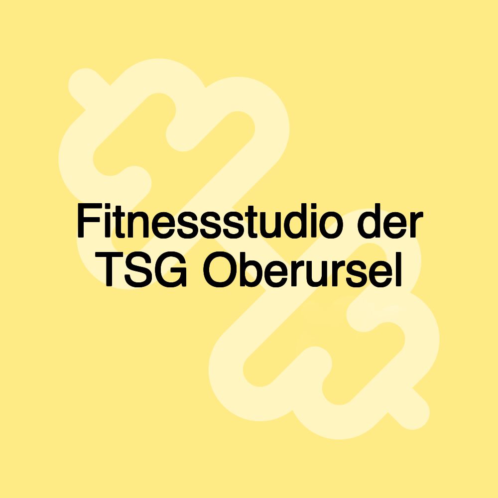 Fitnessstudio der TSG Oberursel