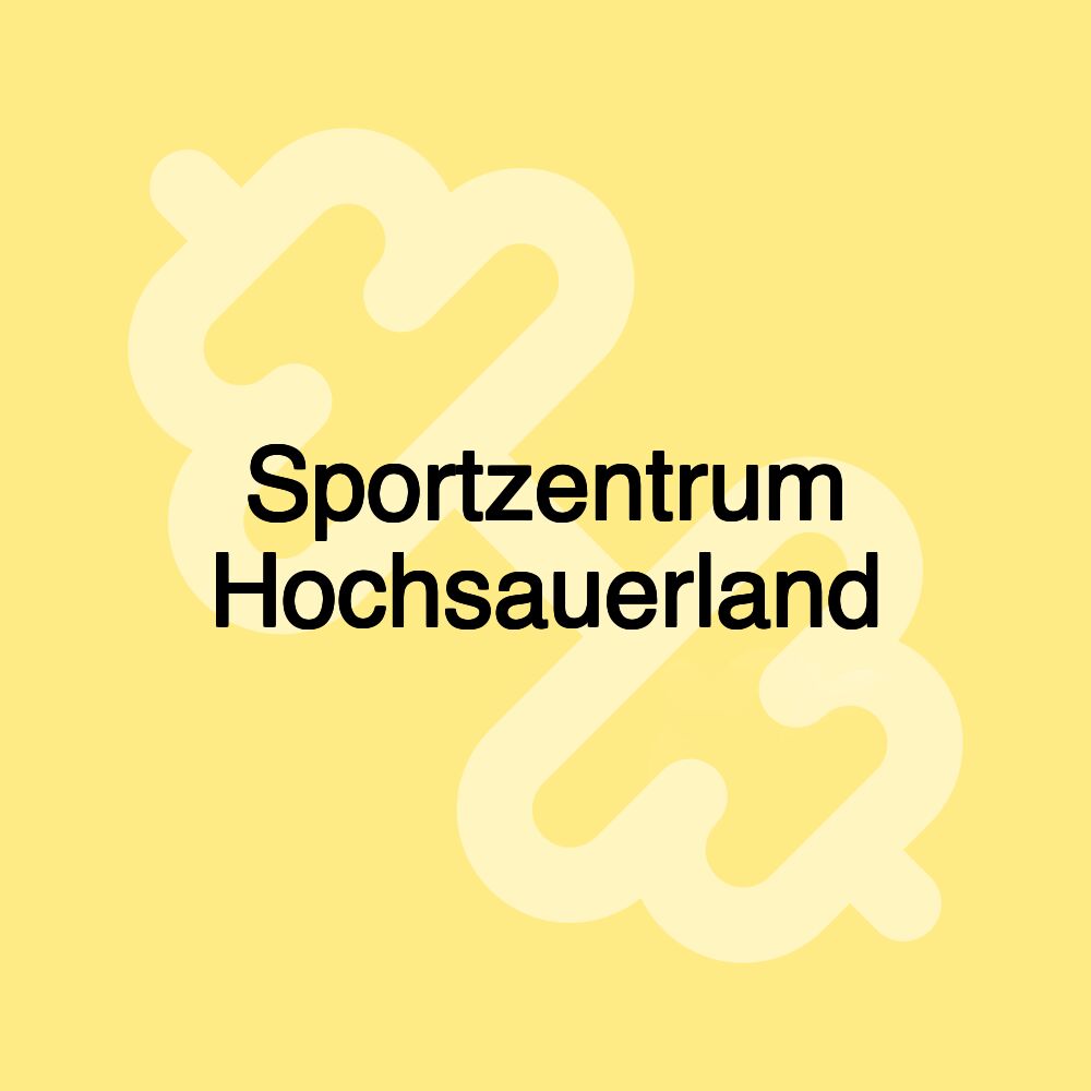 Sportzentrum Hochsauerland