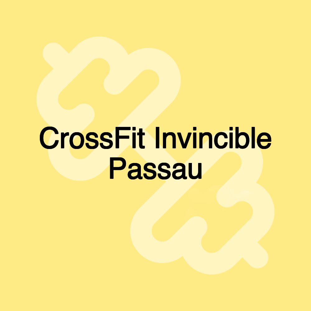 CrossFit Invincible Passau