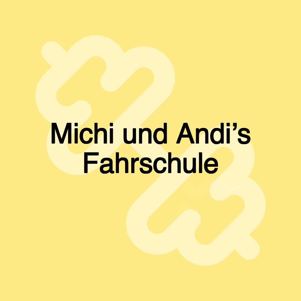 Michi und Andi’s Fahrschule