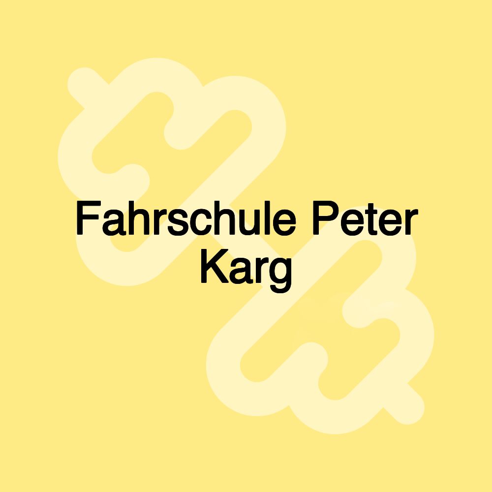 Fahrschule Peter Karg