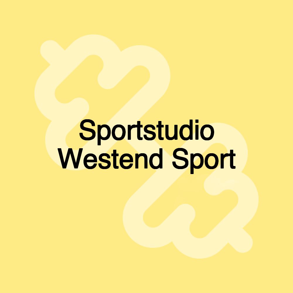 Sportstudio Westend Sport