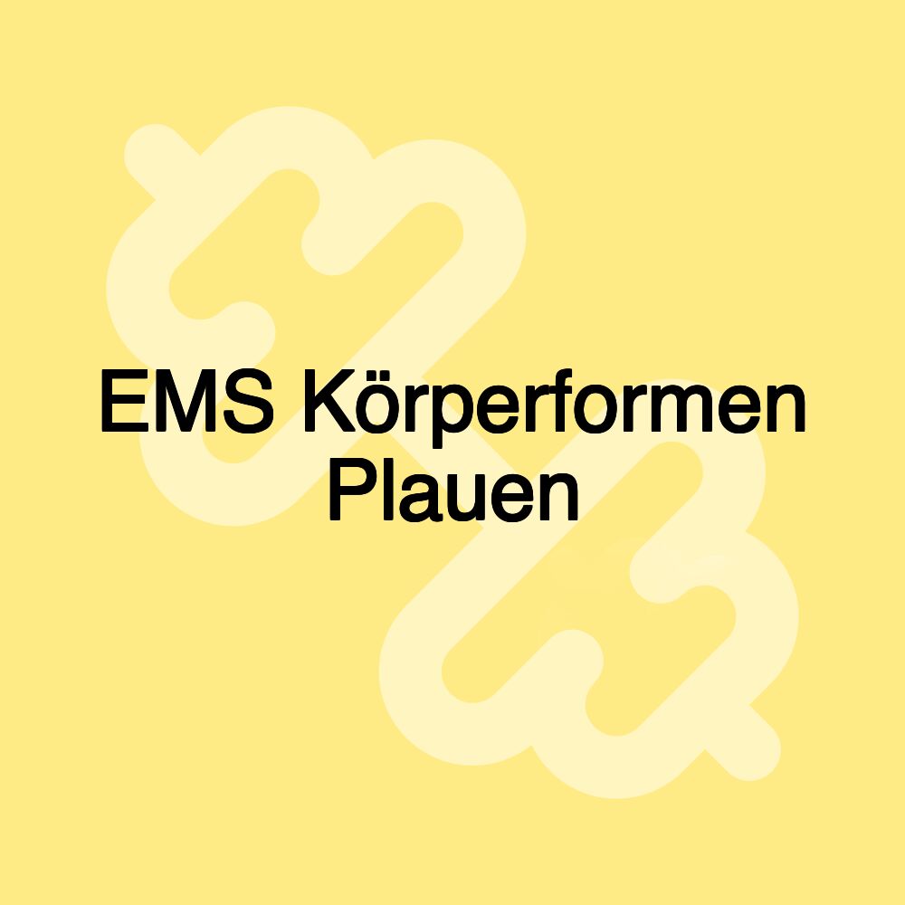 EMS Körperformen Plauen