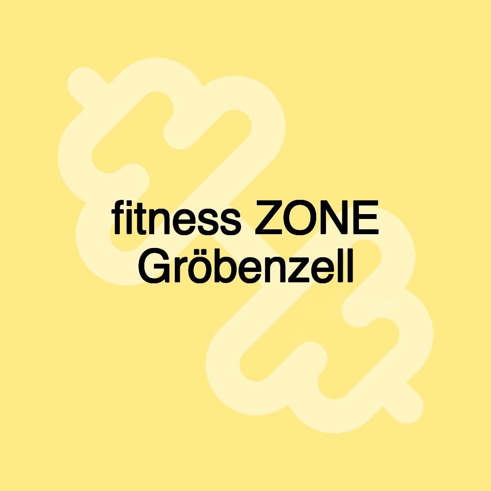 fitness ZONE Gröbenzell