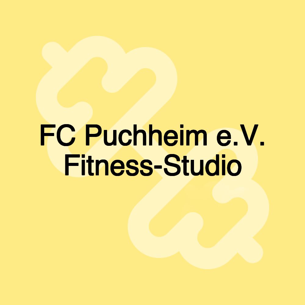 FC Puchheim e.V. Fitness-Studio