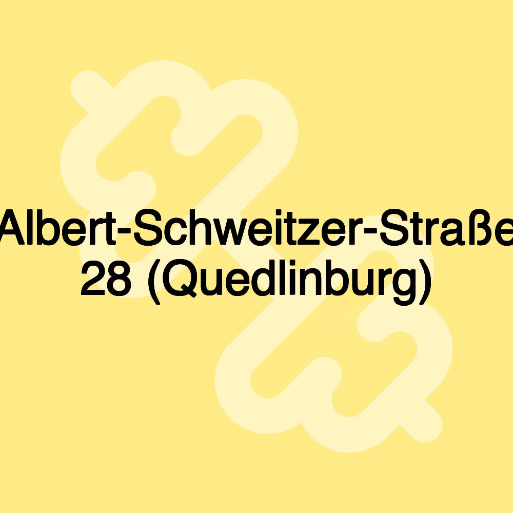 Albert-Schweitzer-Straße 28 (Quedlinburg)