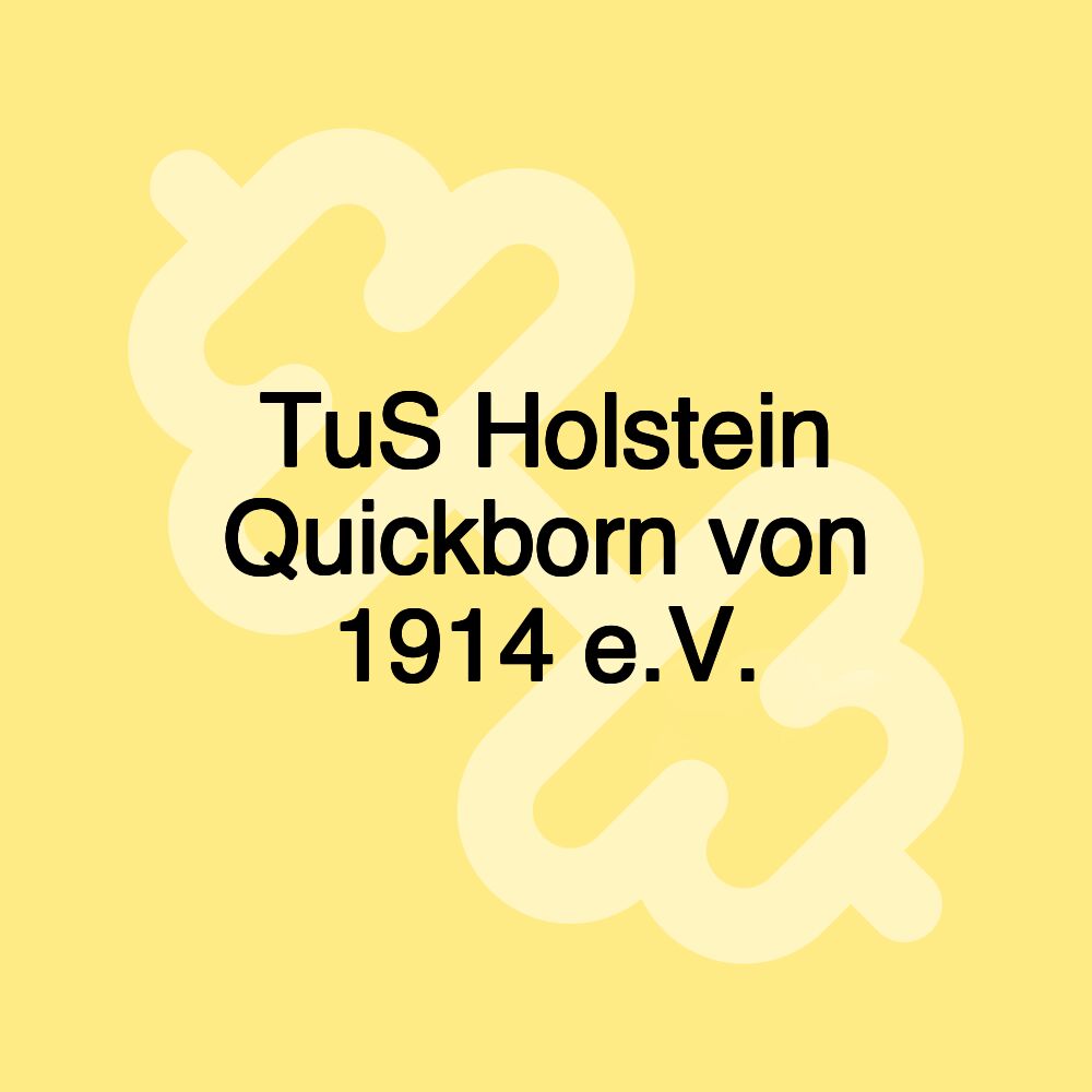 TuS Holstein Quickborn von 1914 e.V.