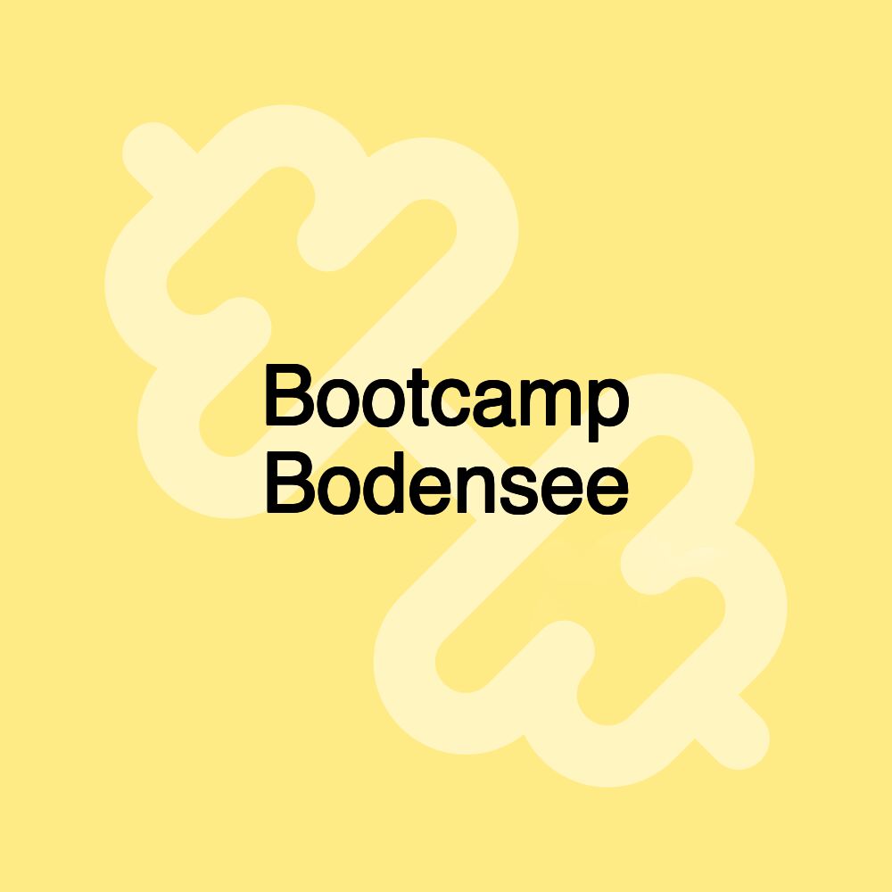 Bootcamp Bodensee