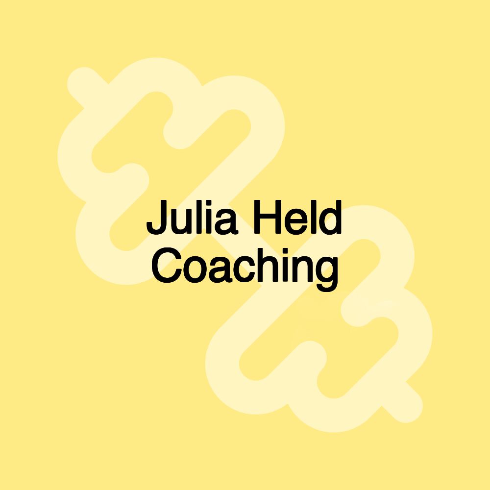 Julia Held Coaching