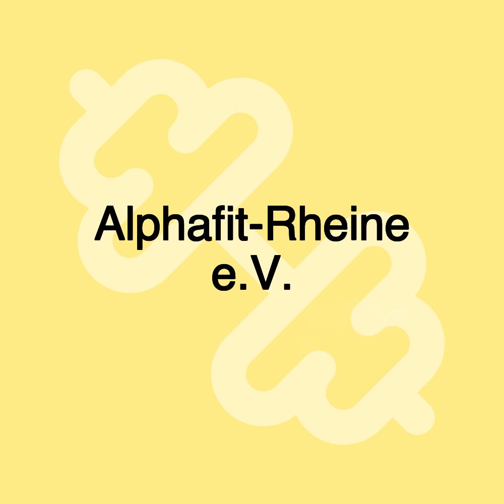 Alphafit-Rheine e.V.