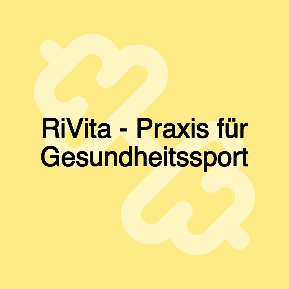 RiVita - Praxis für Gesundheitssport