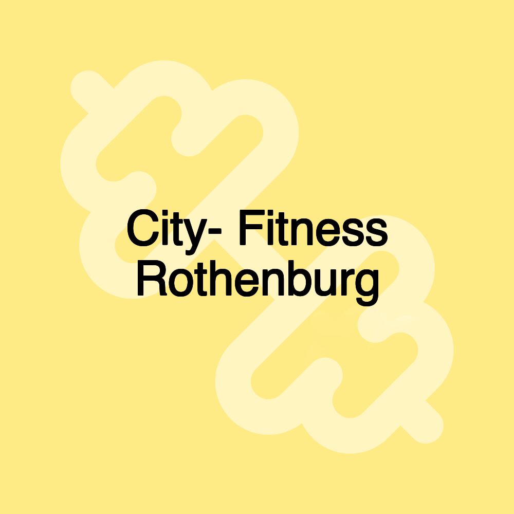 City- Fitness Rothenburg