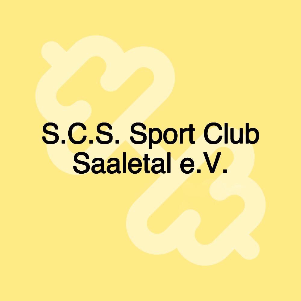 S.C.S. Sport Club Saaletal e.V.