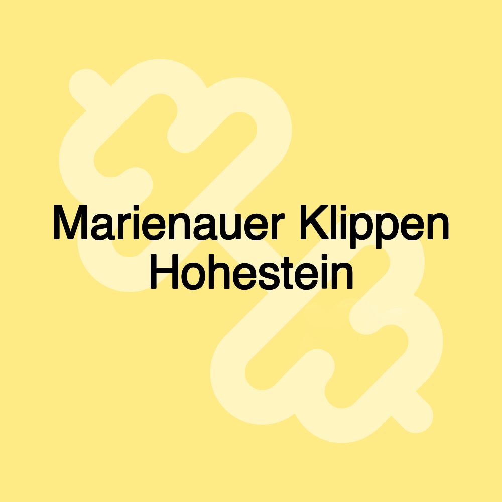 Marienauer Klippen Hohestein