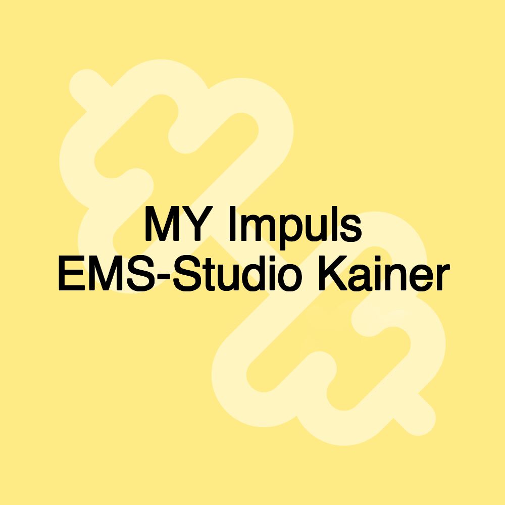 MY Impuls EMS-Studio Kainer