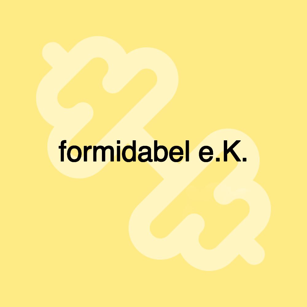 formidabel e.K.