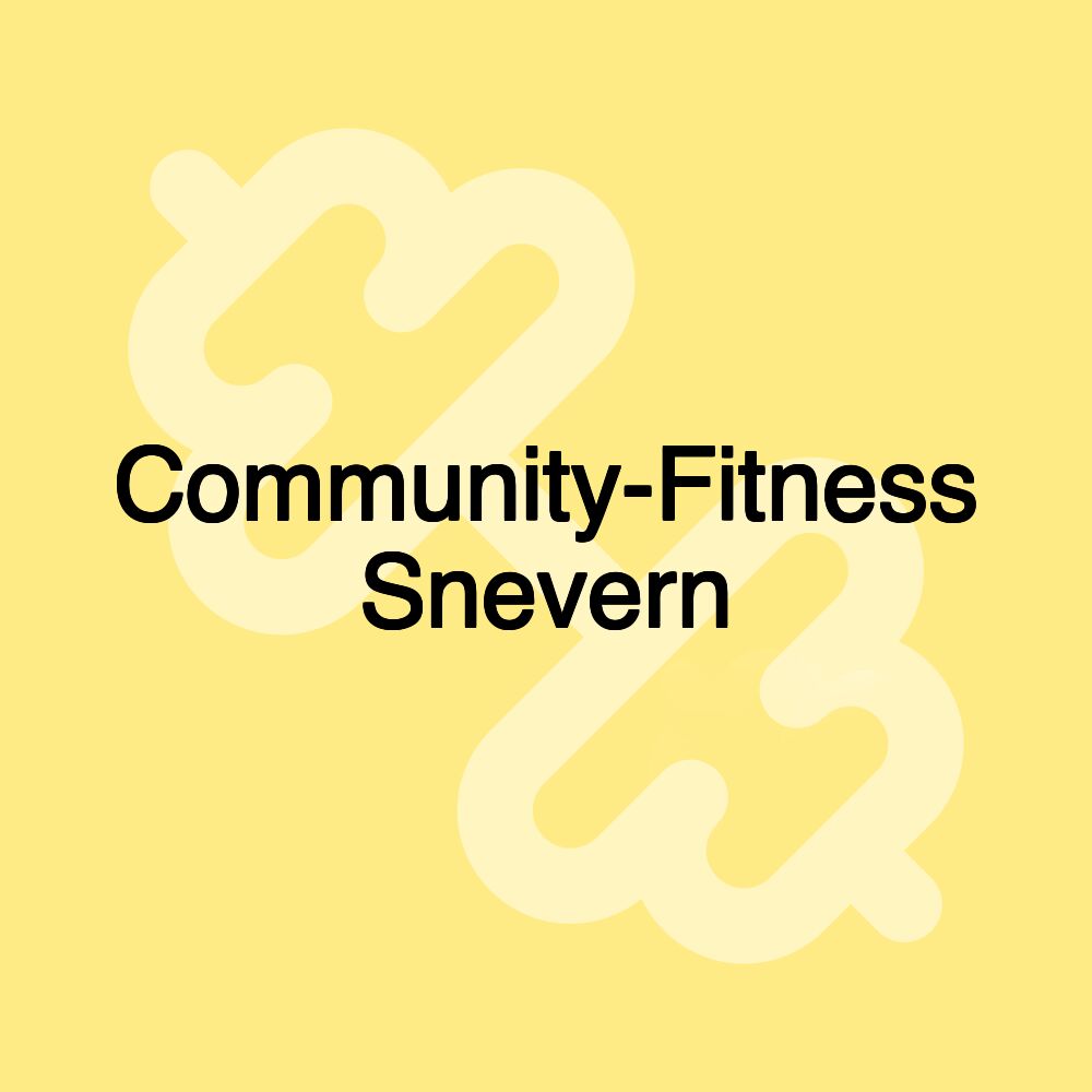 Community-Fitness Snevern