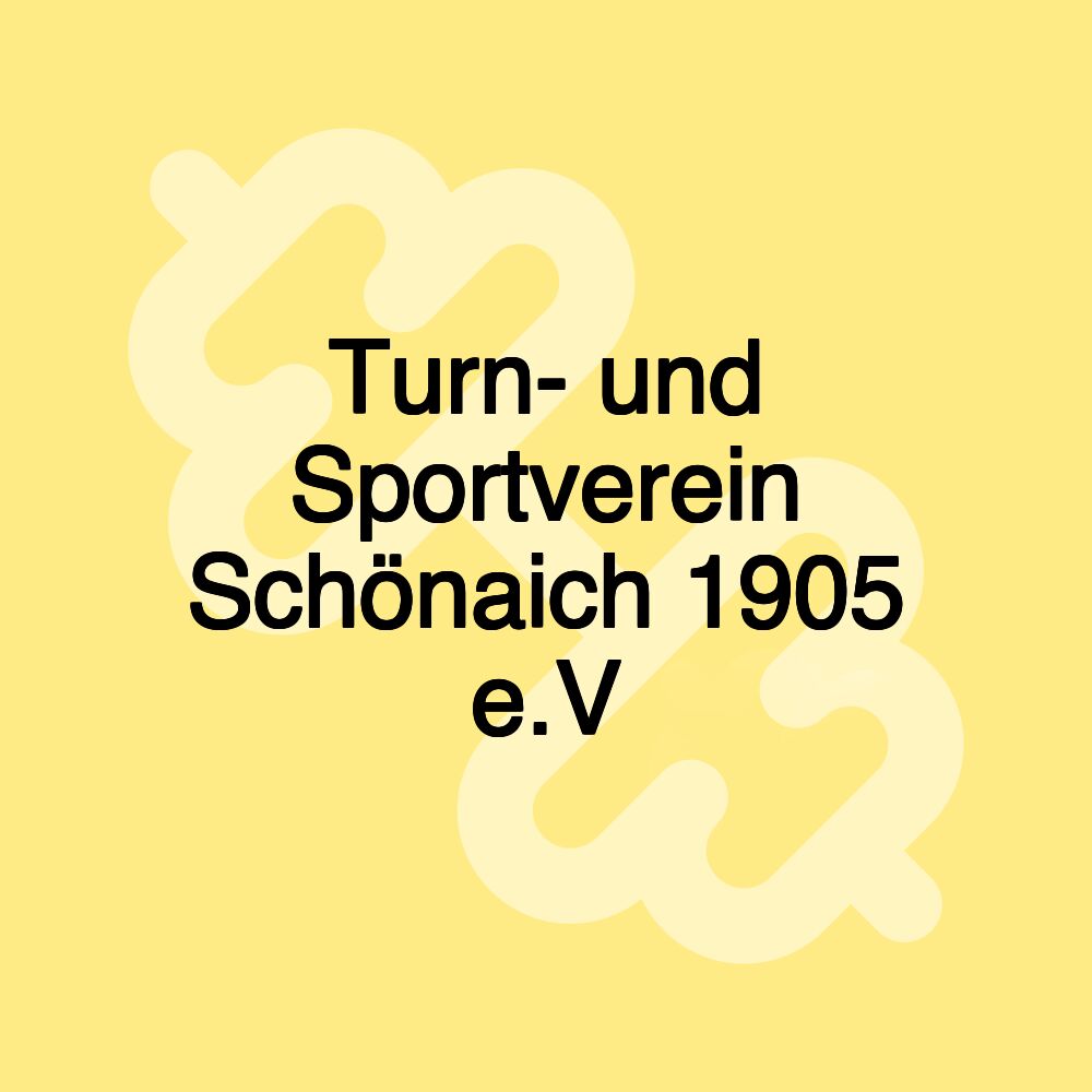 Turn- und Sportverein Schönaich 1905 e.V