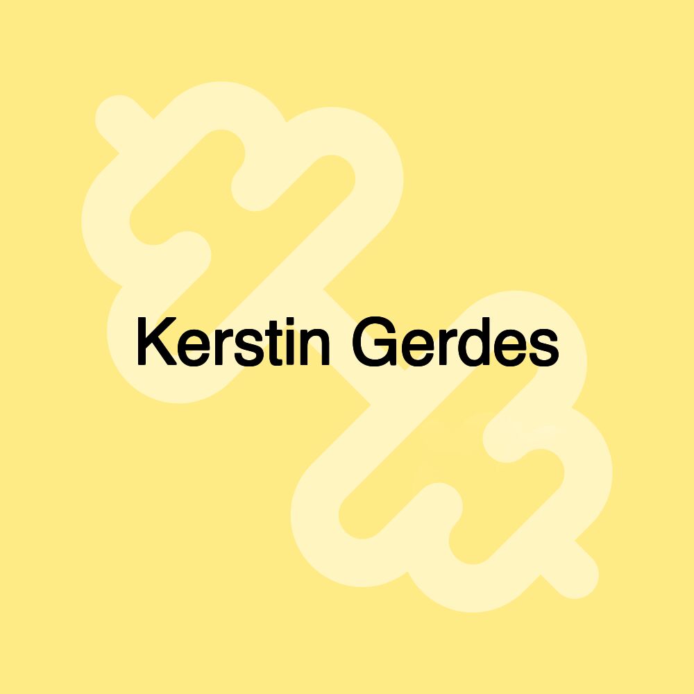 Kerstin Gerdes