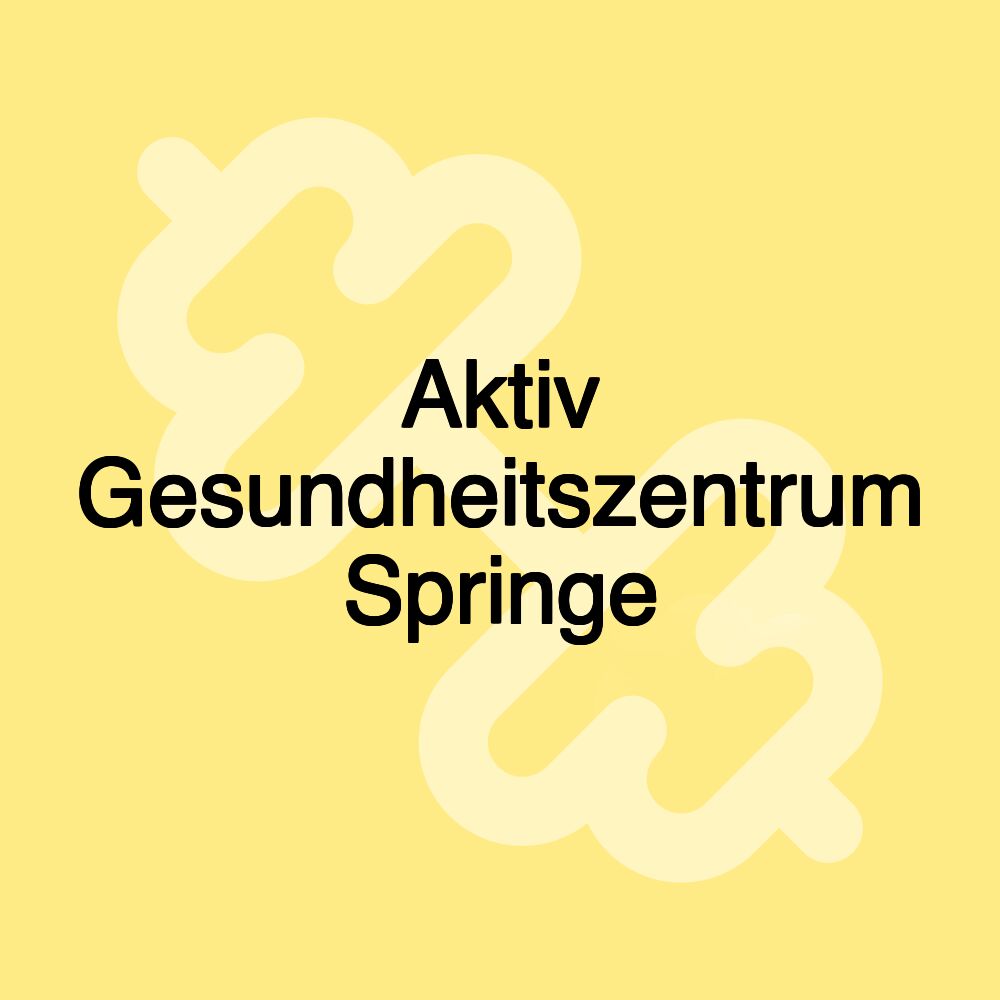 Aktiv Gesundheitszentrum Springe