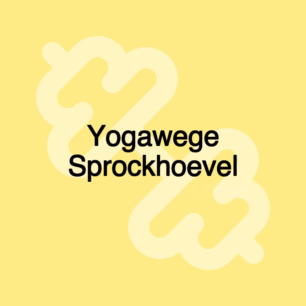 Yogawege Sprockhoevel