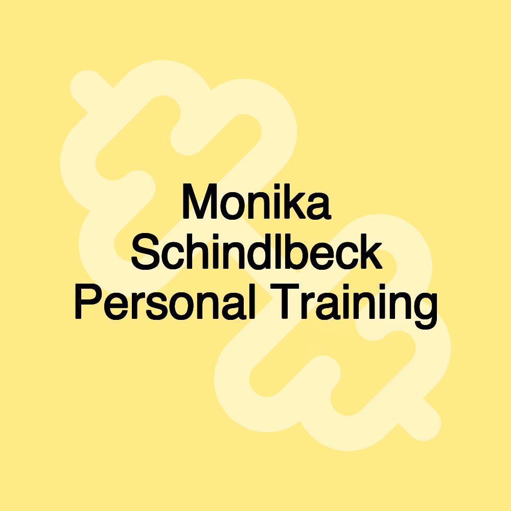 Monika Schindlbeck Personal Training