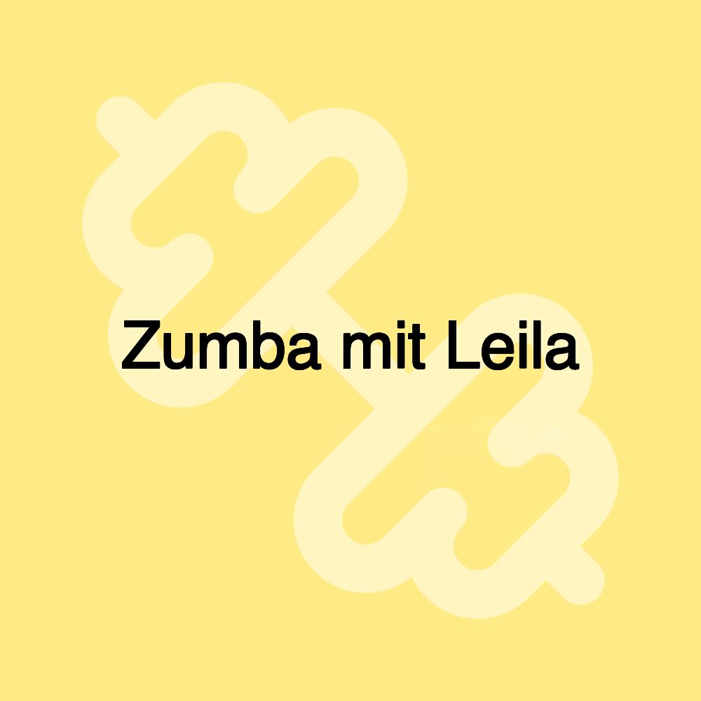 Zumba mit Leila