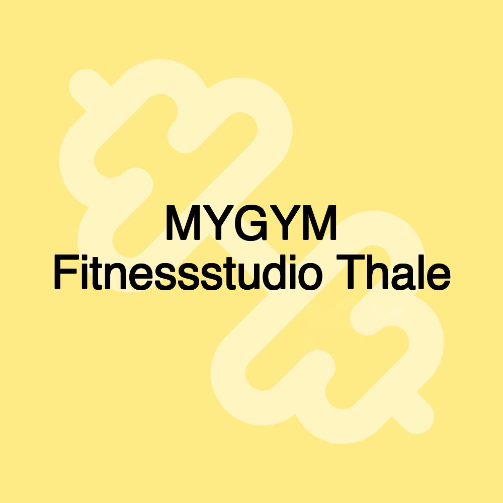 MYGYM Fitnessstudio Thale