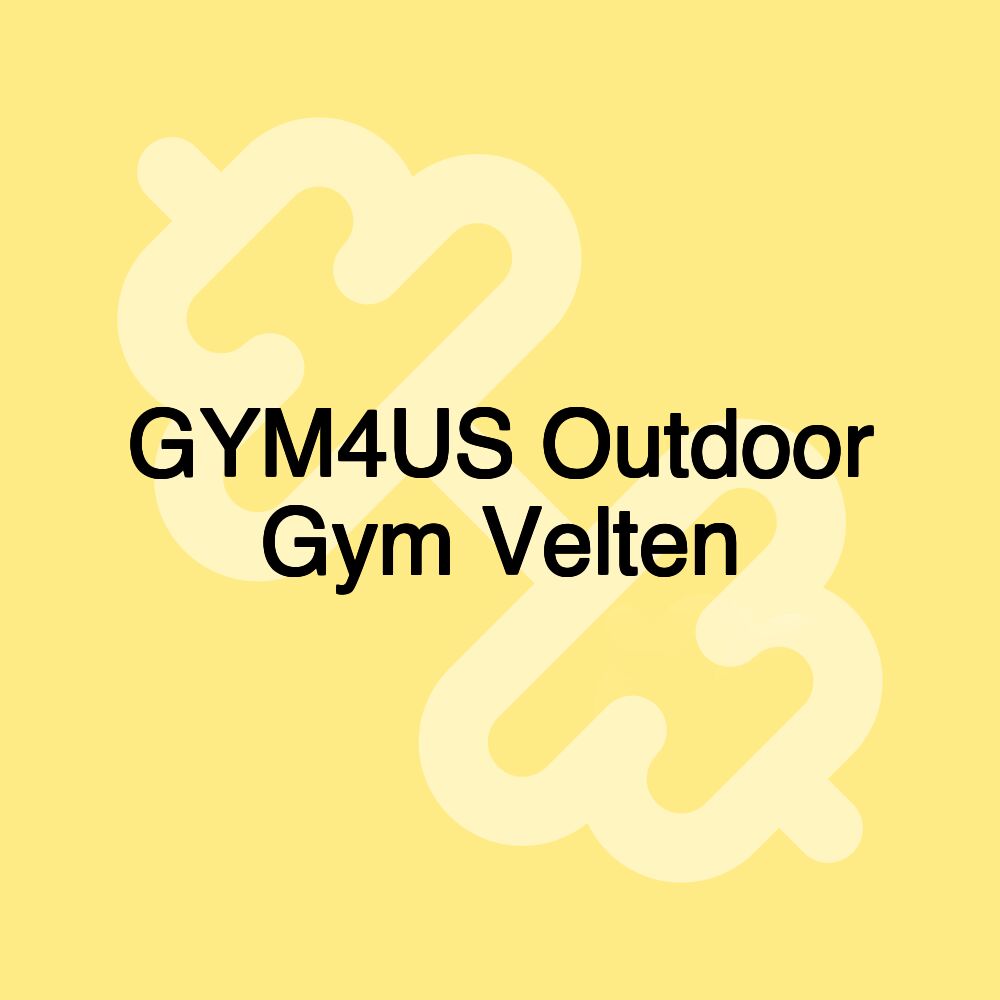 GYM4US Outdoor Gym Velten