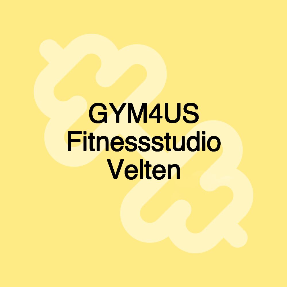 GYM4US Fitnessstudio Velten